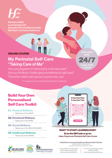 My Perinatal Self Care – Taking Care of Me Self Paced Course