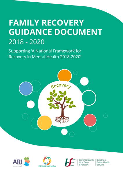 Front page of Family Recovery Guidance document (2018-2020)