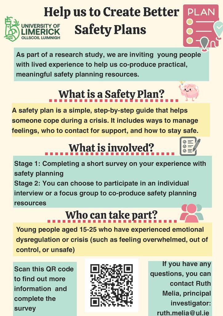 Help us to Create Better Safety Plans - Young People
